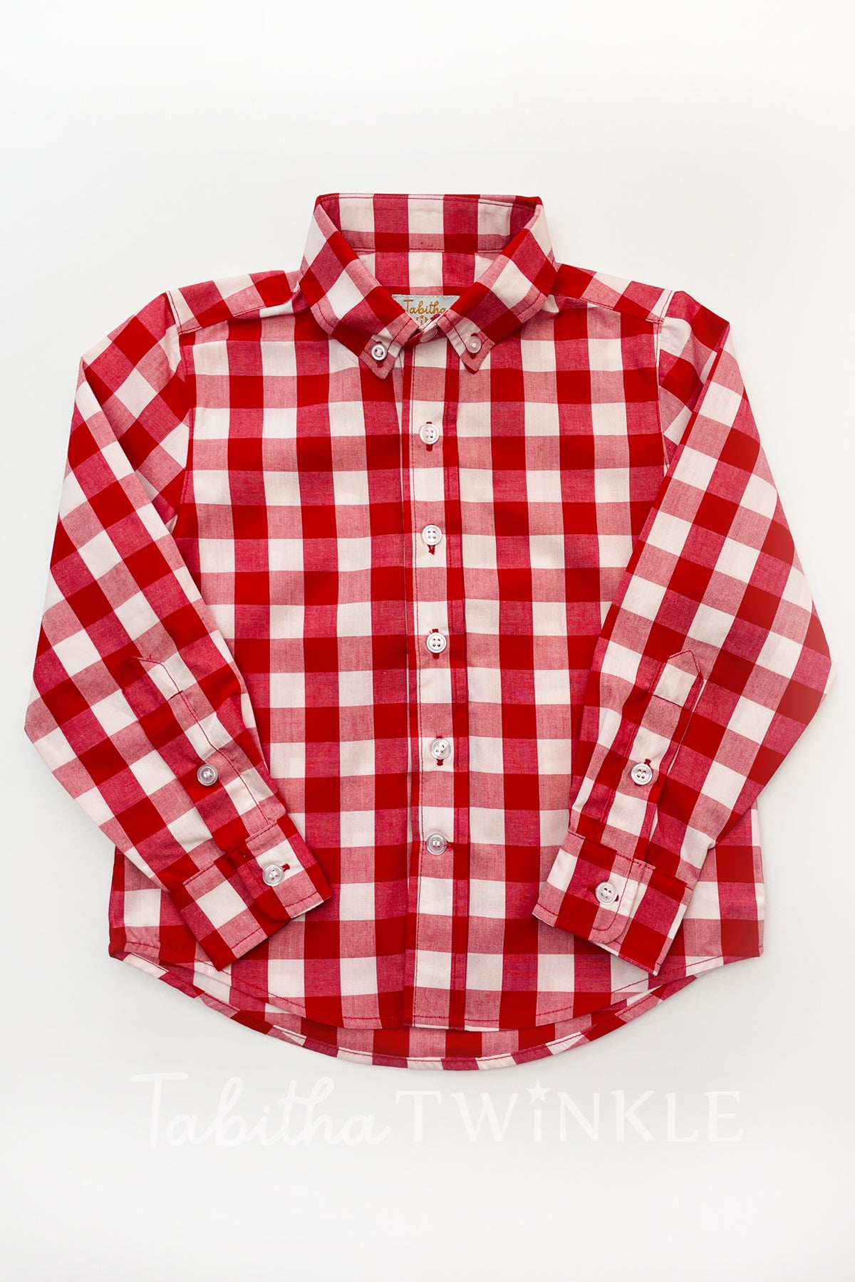 Strawberry Shortcake - Red Check Thomas Shirt – Tabitha Twinkle